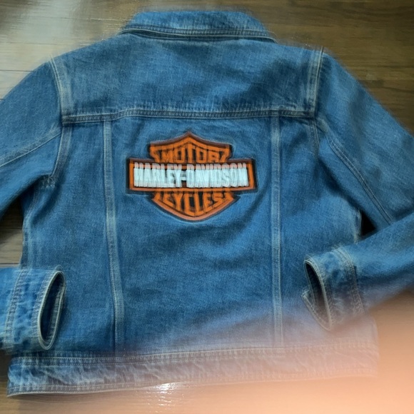 Motor Harley Davidson jean jacket - Picture 6 of 7